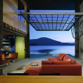 Una casa con vista al lago Una casa con vista al lago