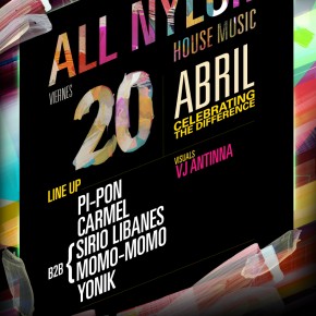 20 de Abril hay ALL NYLON 20 de Abril hay ALL NYLON