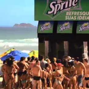 Sprite Refresca la Playa de Brasil Sprite Refresca la Playa de Brasil