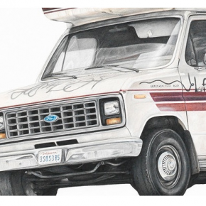 Wasteland Wanderlust: Drawings by Paul White Wasteland Wanderlust: Drawings by Paul White