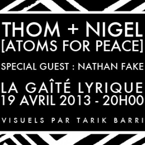 Atoms for Peace Live at París. Atoms for Peace Live at París.