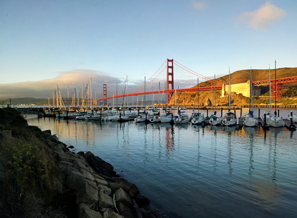 Presidio Yacht Club, Sausalito #throughglass