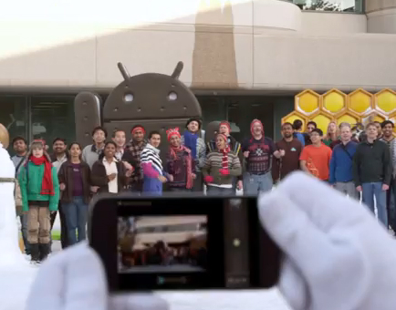 Happy Holidays from Android