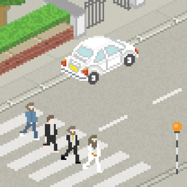 Beatles Pixel Art