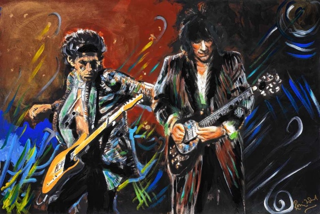 El Arte de un Rolling Stone