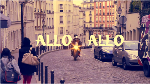 Allo Allo – Two americans in Paris