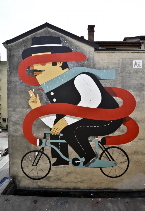 El Street Art de Agostino Iacurci