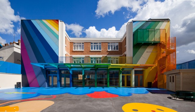 Escuela de Colores en Francia