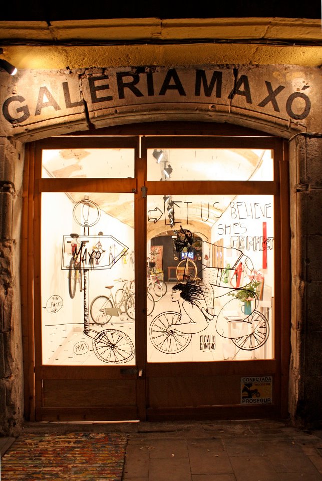 Bike Art Barcelona en Galería Maxó