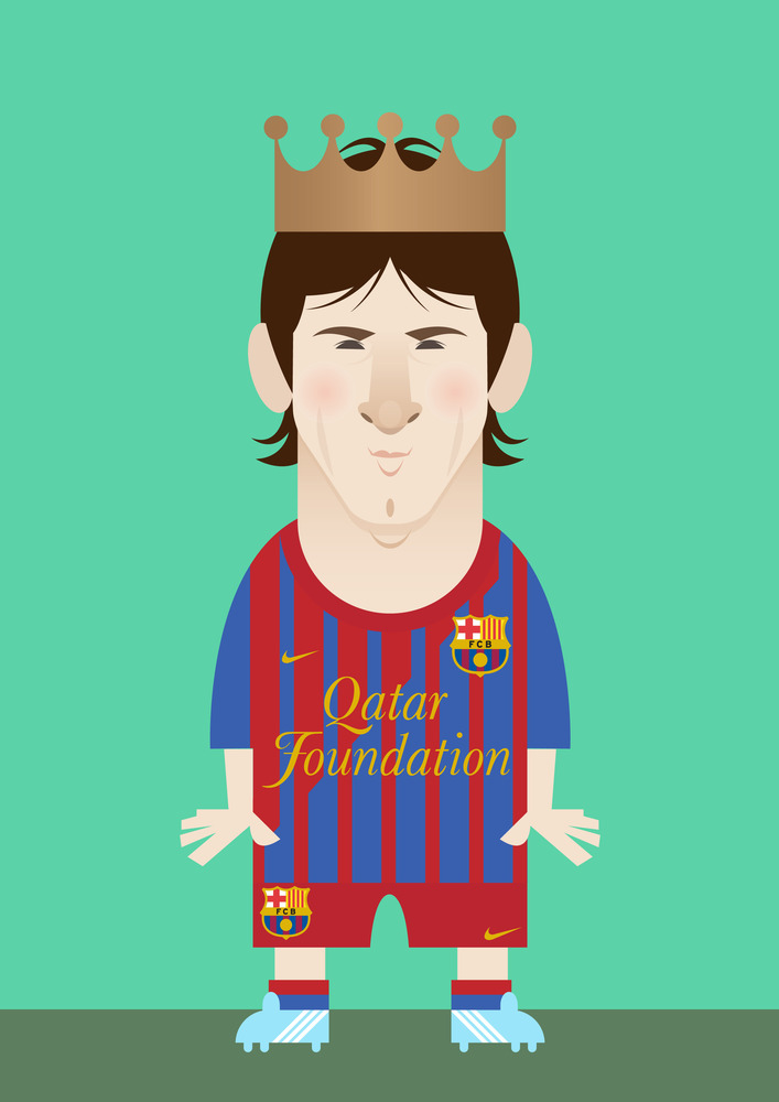 Ilustraciones de Futbolistas