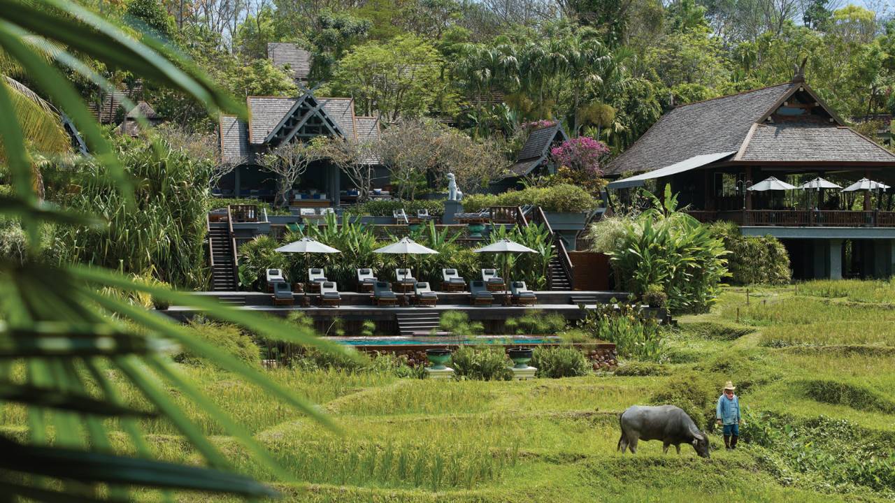Resort Four Seasons Chiang Mai en Tailandia