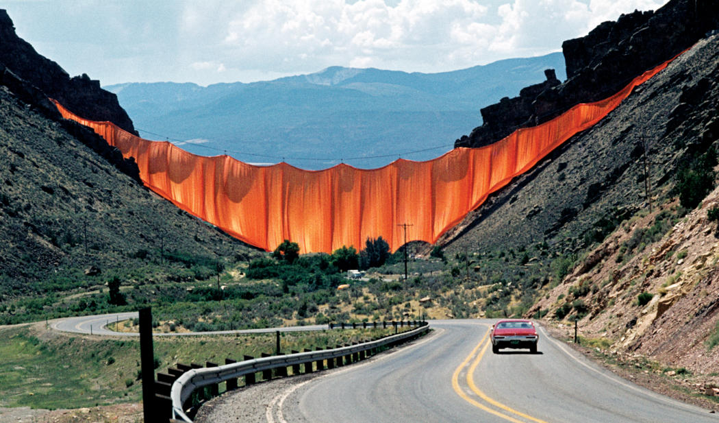 Valley Curtain by Christo & Jeanne-Claude