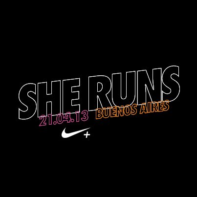 Nike #SHERUNSBUE – Nosotras corremos