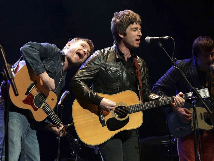 Damon Albarn & Noel Gallagher Juntos