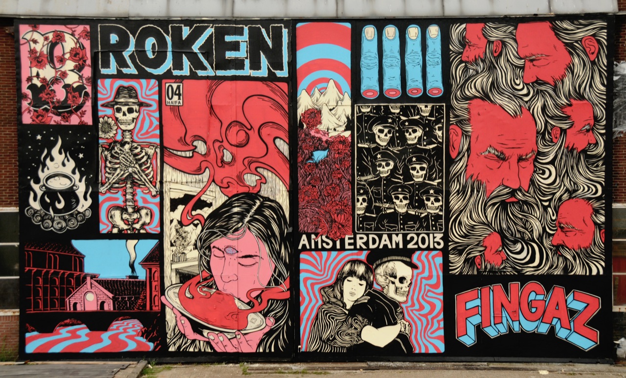 Broken Fingaz: Nuevo Mural en Holanda