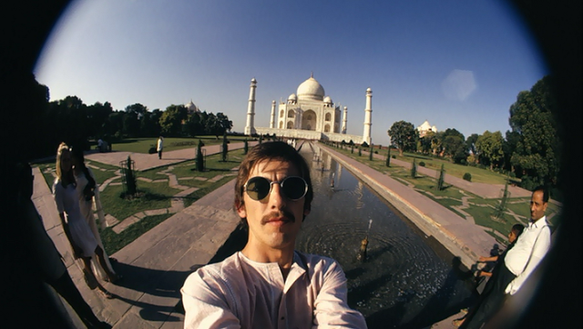 Auto-fotos de George Harrison en la India
