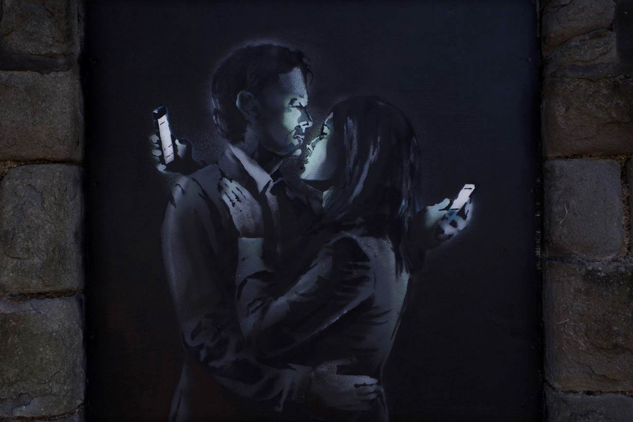 2 obras nuevas de Banksy