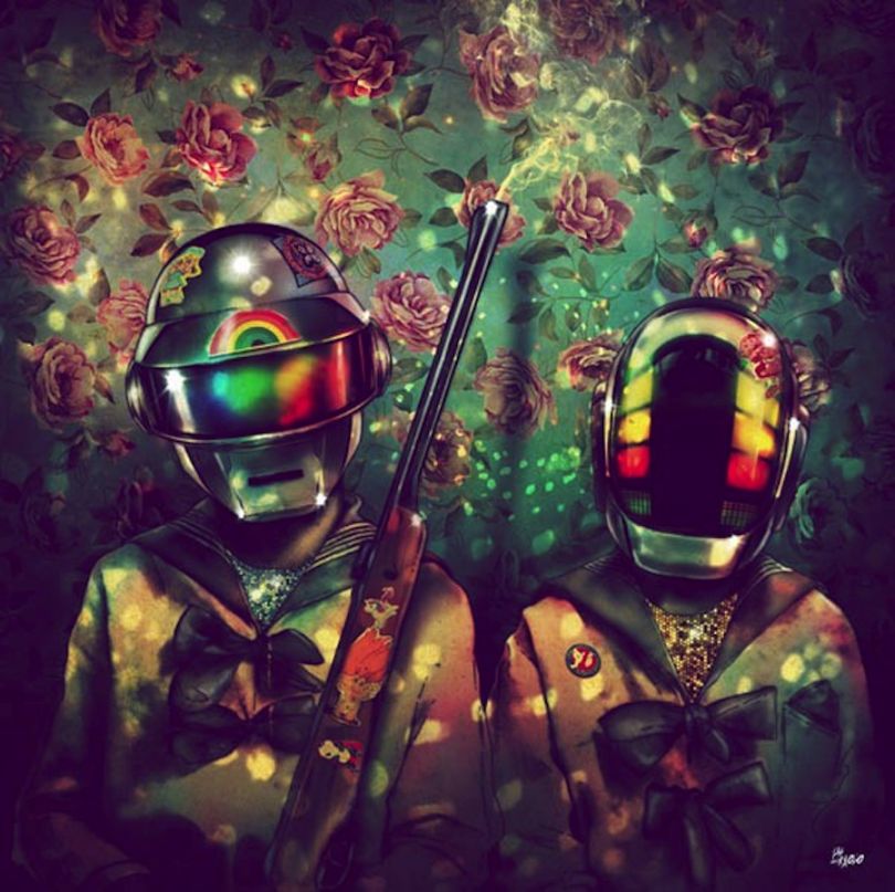 Daft Punk Deux – más de 40 artistas pintan a los Daft Punk