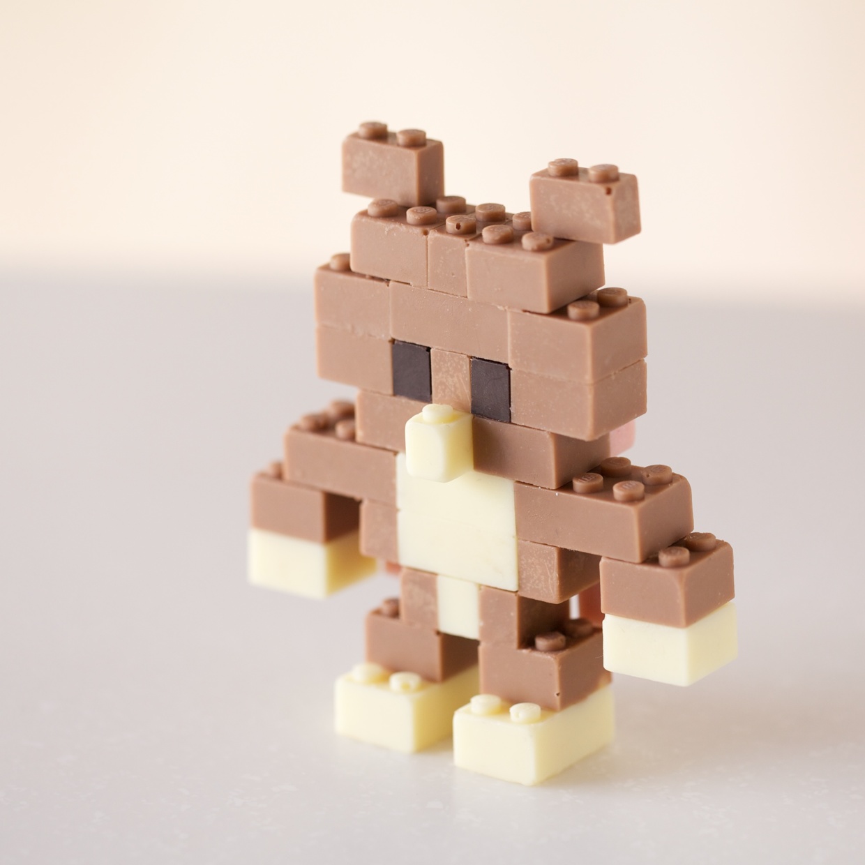 Un LEGO de chocolate