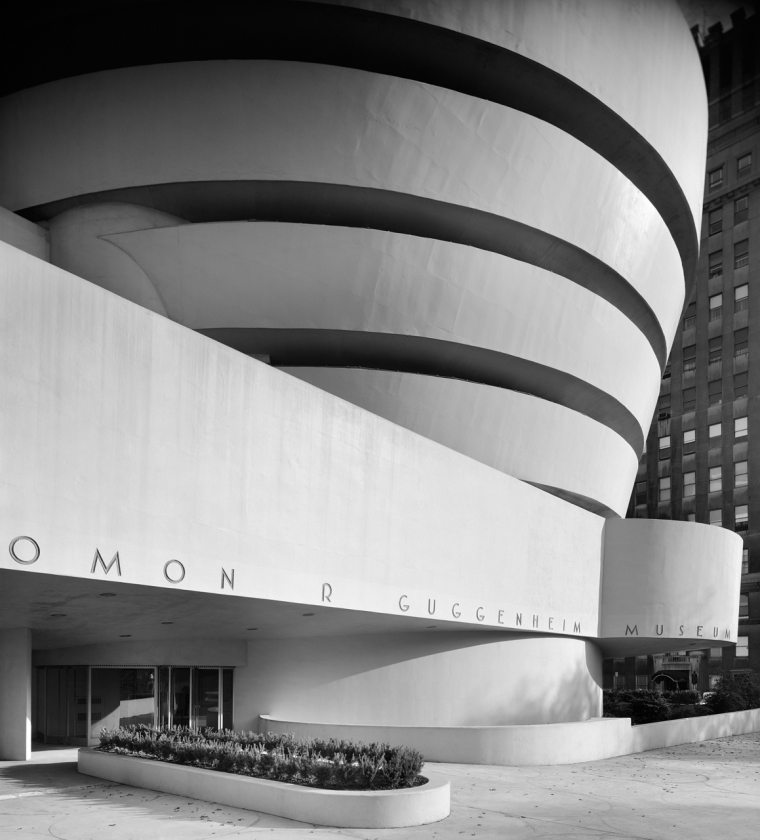 Guggenheim Museum by Ezra Stoller