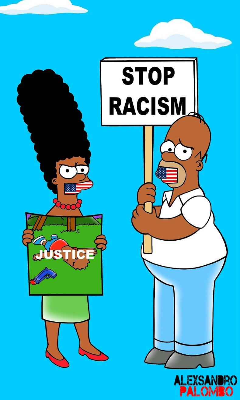 Simpsons & “I can´t Breath Protest”