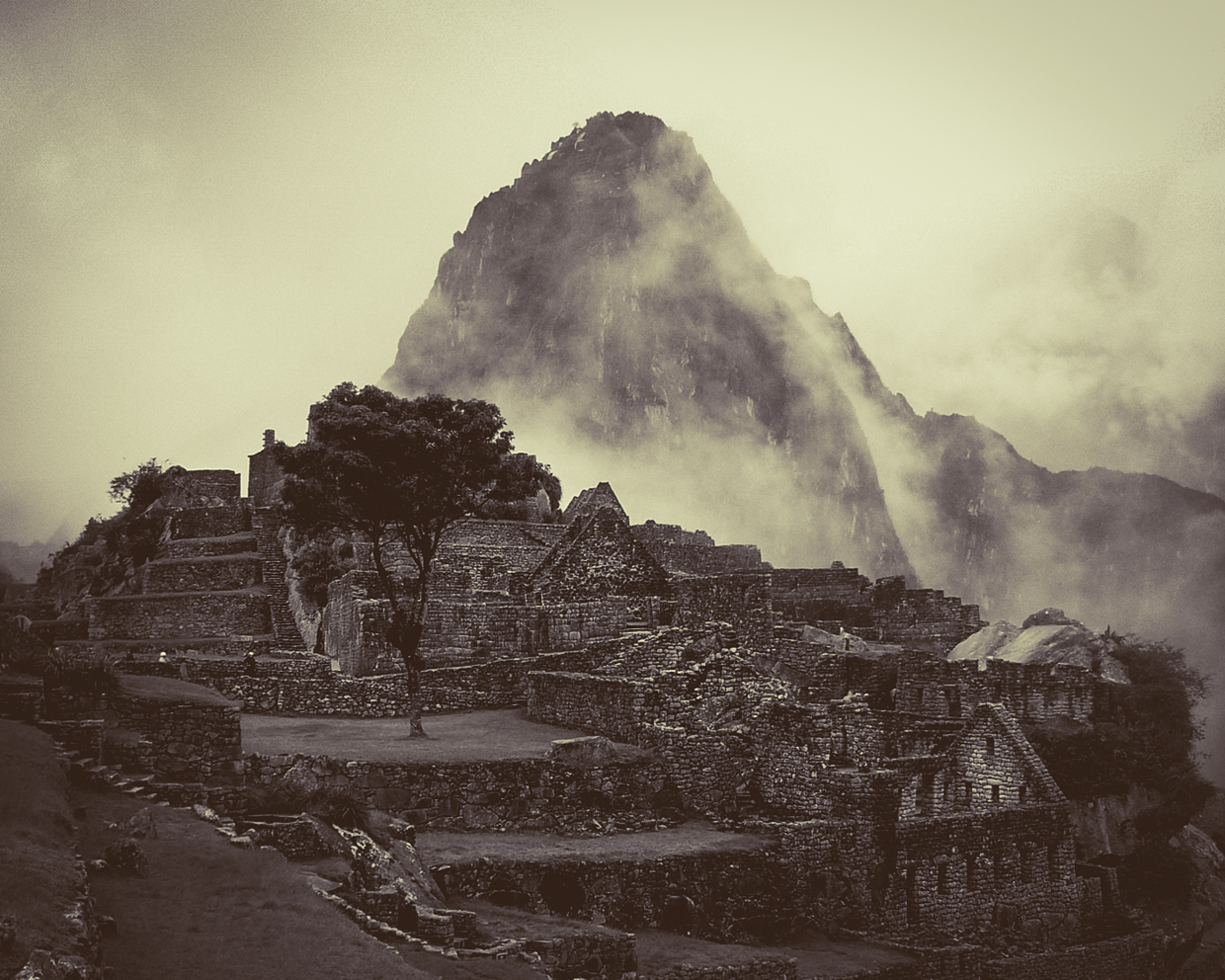 Machu Picchu by Lori Blythe
