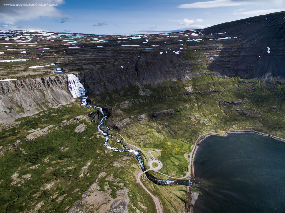 Iceland Aerial Landscapes por Jakub Polomski