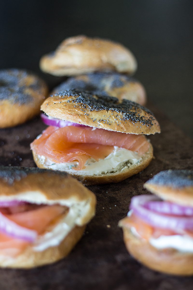 Comé Algo Rico: Bagels de Salmón