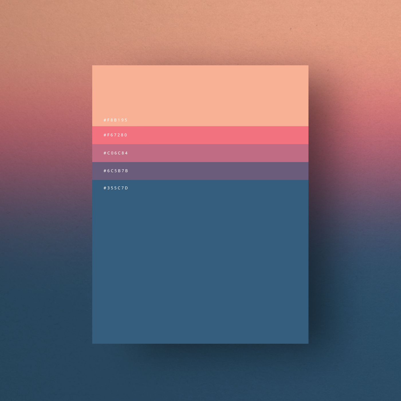 Las paletas de color del 2015