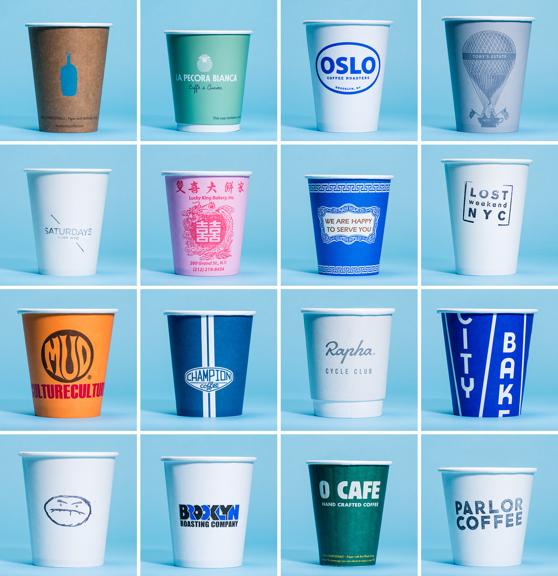 NYC Coffee Cups / Guía Visual