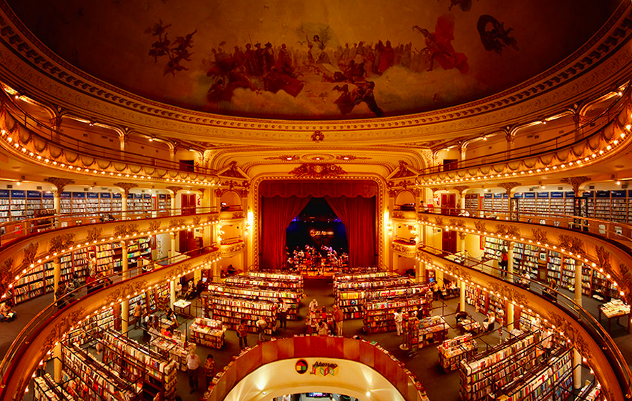 El Ateneo Grand Splendid por Fernando Manzone