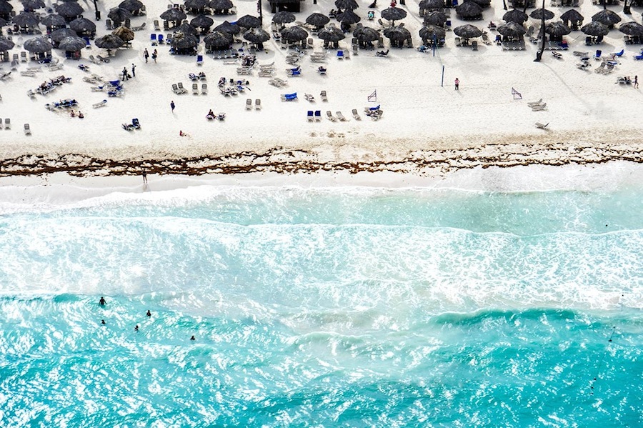 Playas aéreas por Marina Vernicos