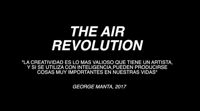 The Air Revolution: George Manta x Tienda Fitzrovia