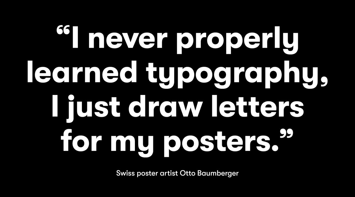 Otto Baumberger, pionero del poster