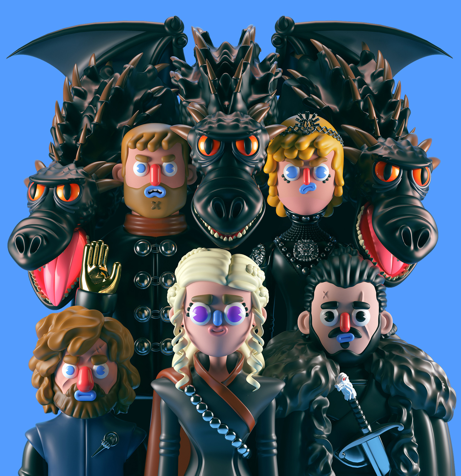 Game of Thrones por Grand Chamaco