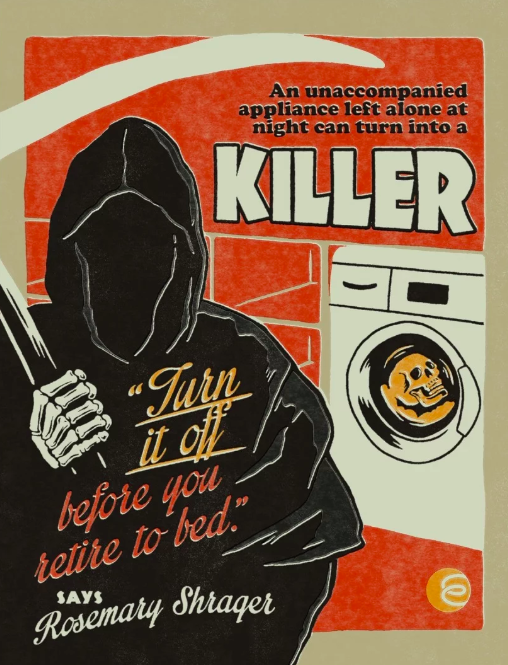 “Electric Safety First” – Posters de concientización por Absurd